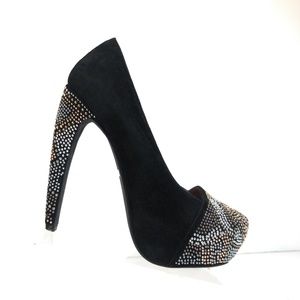 Jeffrey Campbell Women Stud Lobster Claw Pumps 6.5